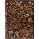 preview thumbnail 14 of 13, SAFAVIEH Handmade Blossom Ela Modern Floral Wool Rug 8' x 10' - Brown/Multi - Rectangle