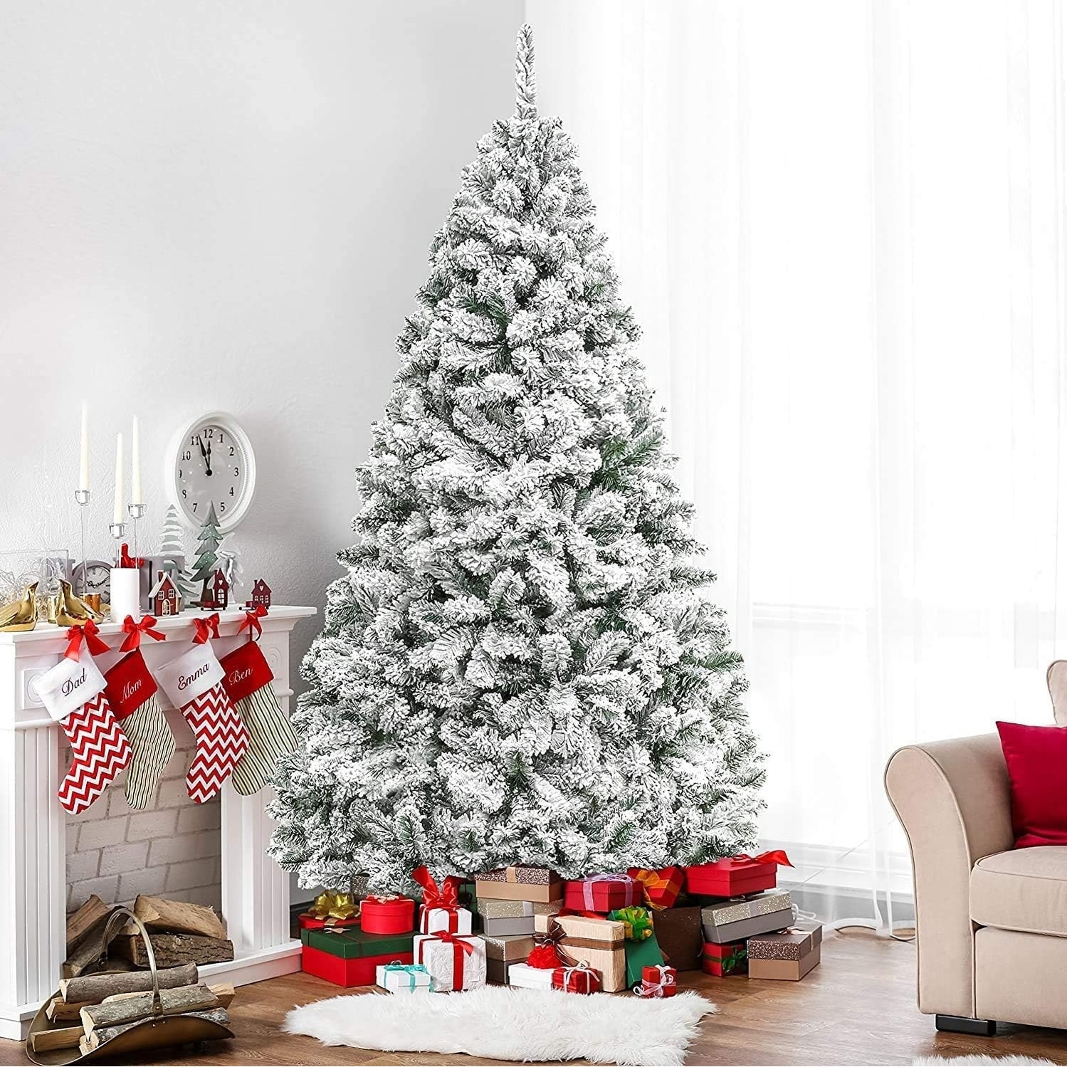 White 7 Foot Christmas Trees Bed Bath Beyond