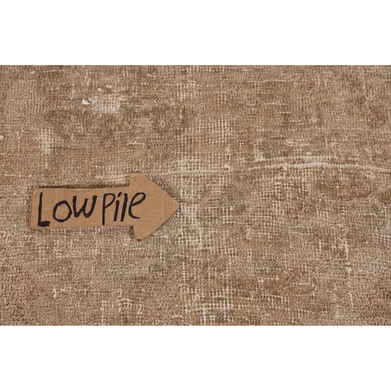 Hand Knotted Oriental 100% Wool Carpet Traditional Medallion Beige & Ivories Tabriz Area Rug - 7' 5'' X 4' 1''