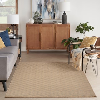 Nourison Washable Indoor Geometric Jute Area Rug