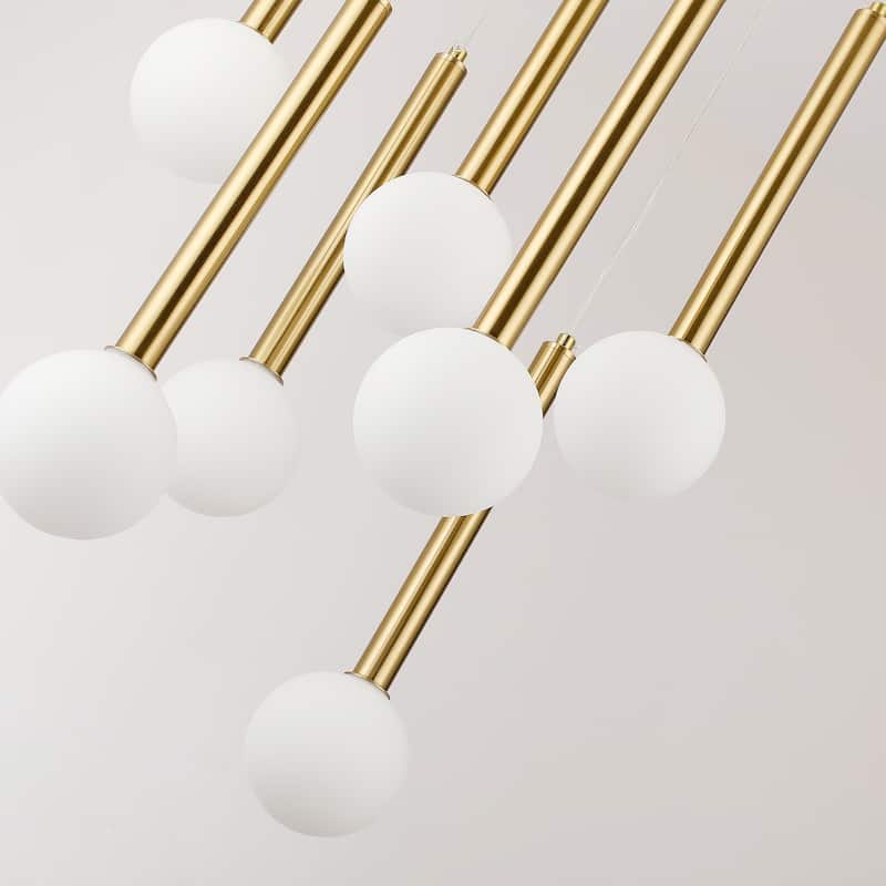 7-light Modern Raindrop Multi Cluster Chandelier