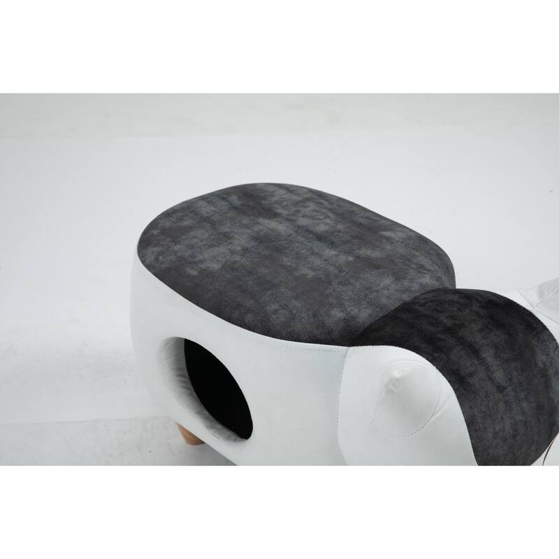 Cat Condo Pet House Storage Ottoman