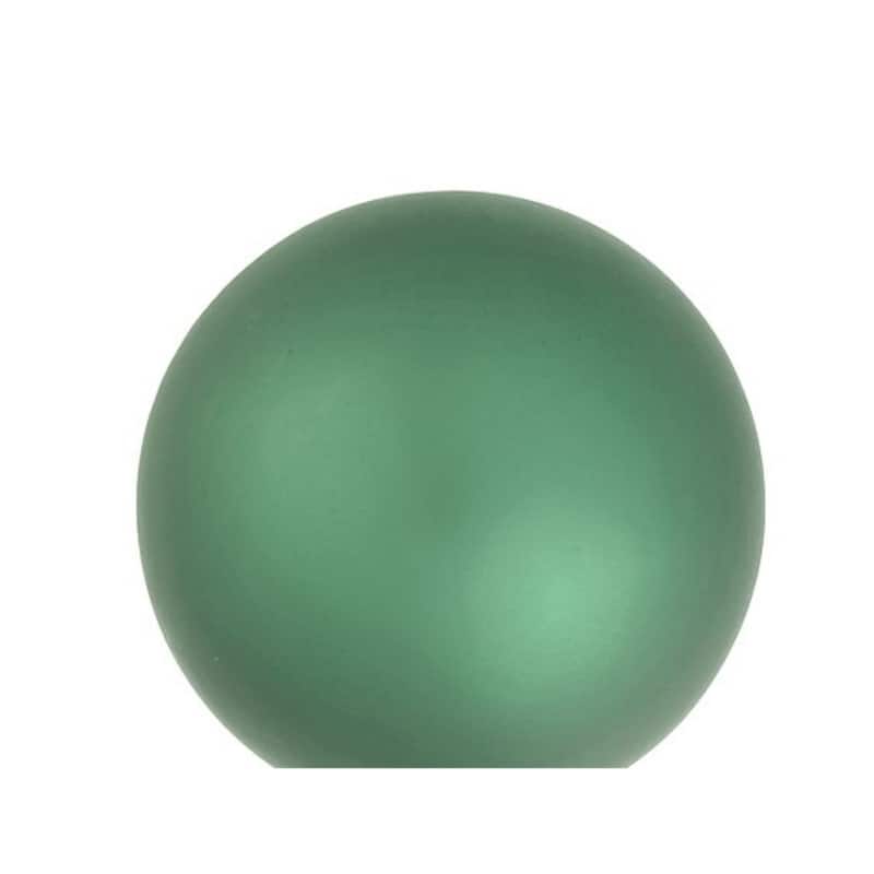 Petite Matte Finish Glass Christmas Ball Ornaments - 1.25" (30mm) - Soft Green - 40ct