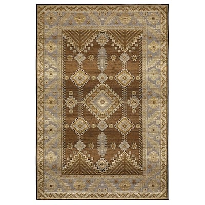 Style Haven Nova Faded Nomadic Brown/ Grey Area Rug