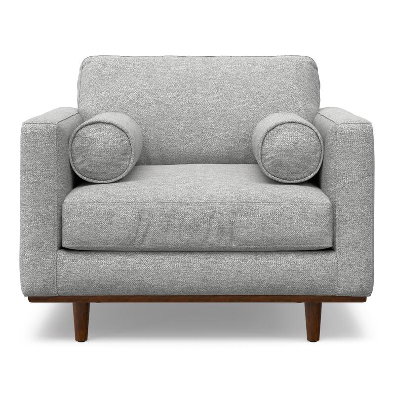 WYNDENHALL Brixley 42 inch Wide Mid-Century Modern Accent Chair - 38.25"D x 42"W x 34"H