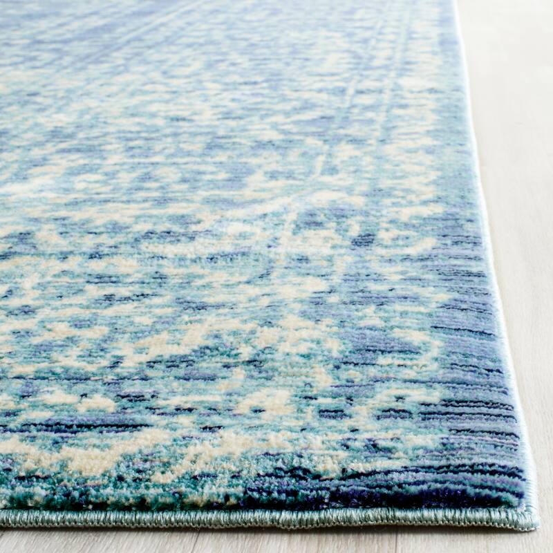 SAFAVIEH Valencia Burcu Distressed Vintage Boho Oriental Polyester Rug