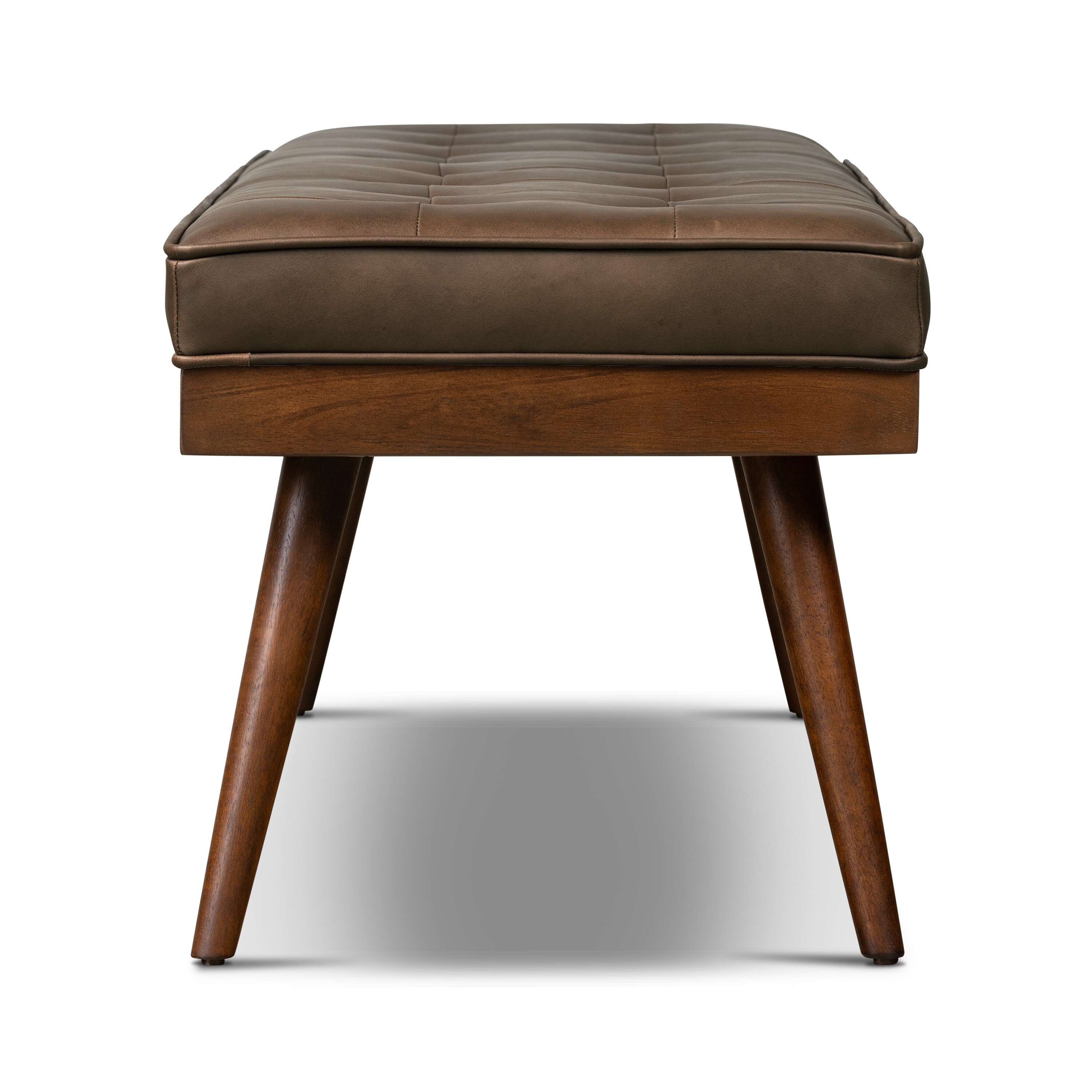 Poly and bark luca cheap leather bench