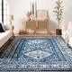 preview thumbnail 35 of 46, Livabliss Evry Vintage Heriz Area Rug Navy - 6'7" x 9'