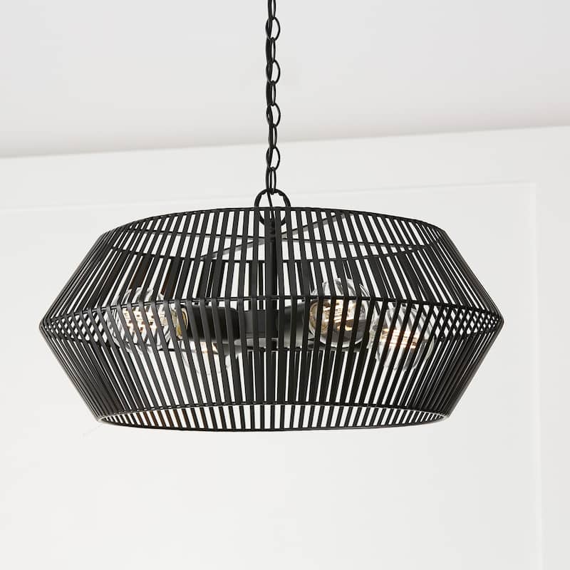 Kaiya 4-Light Pendant - 22"W x 11.50"H