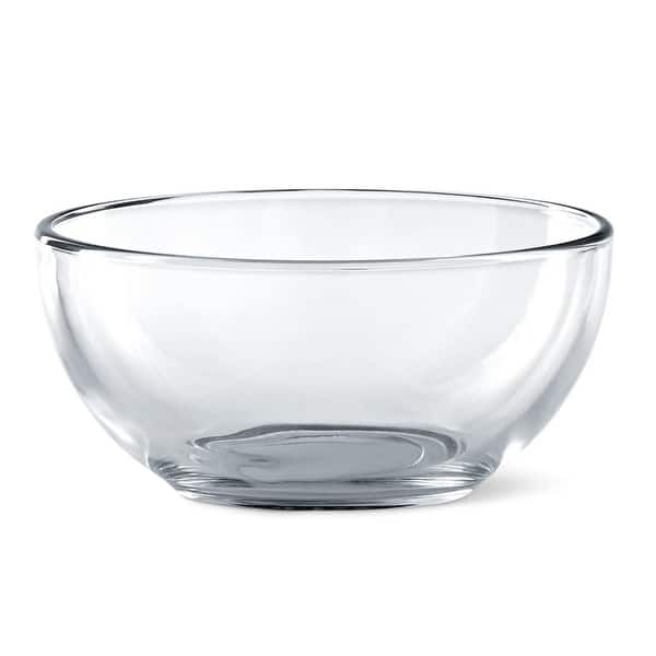 slide 2 of 9, ELEMENT 6" Glass Soup / Salad / Dessert / Snack Bowls Set