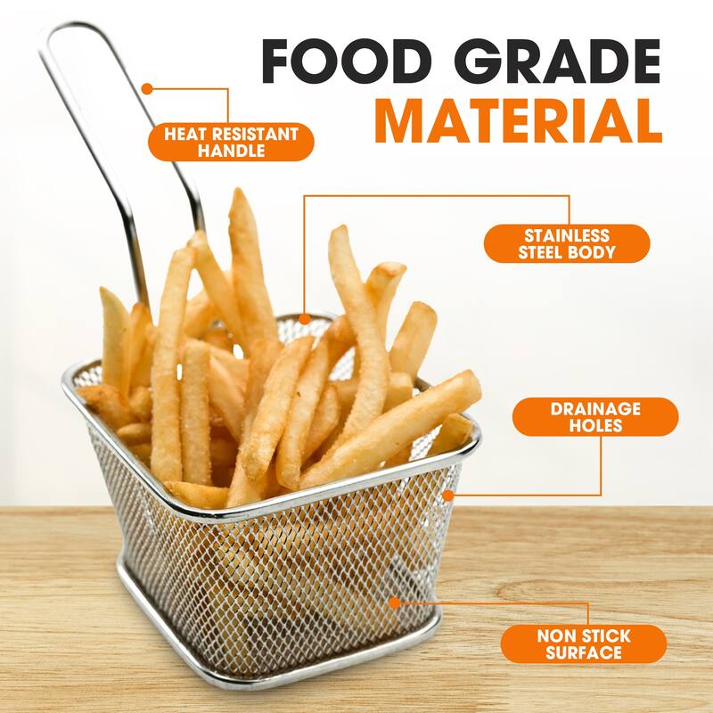 Cheer Collection Mini French Fry Basket