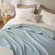 preview thumbnail 34 of 120, Madison Park Waffle Weave 100% Cotton Breathable Lightweight Blanket