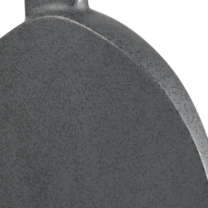 Elk Home Damen Speckled Black Earthenware 14.75 Inch Wide Vase