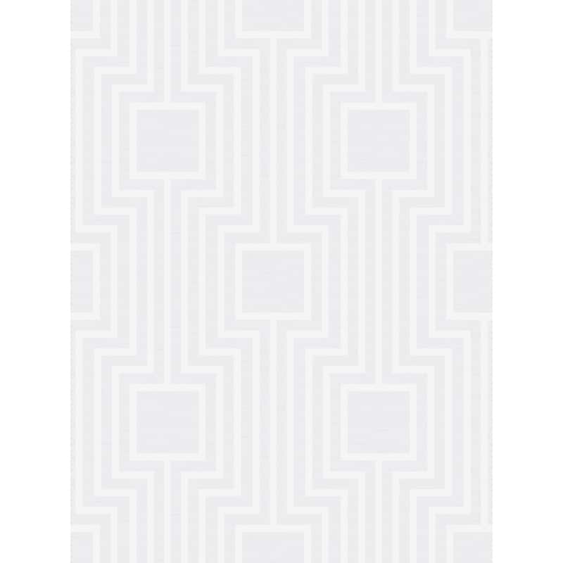 Seabrook Designs Kylea Geometric Non-Woven Unpasted Wallpaper