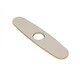 preview thumbnail 1 of 7, Faucet Hole Cover Plate Brass Widespread 8" PVD Everlasting Finish for Single Hole Faucet Renovators Supply Yellow