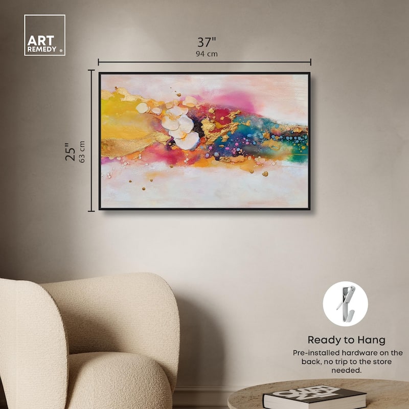 Explosive Rhythm I Canvas by Art Remedy