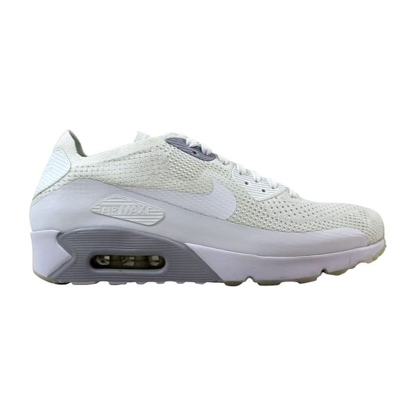 Shop Nike Air Max 90 Ultra 2 0 Flyknit White White Pure Platinum