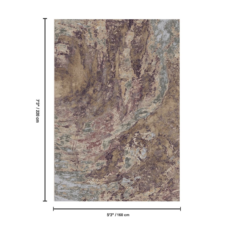 Modern Artistic Area Rug - 6' x 7'