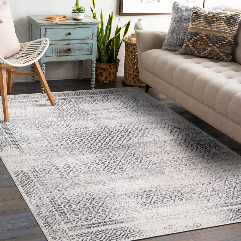 World Rug Gallery Bohemian Geometric Area Rug