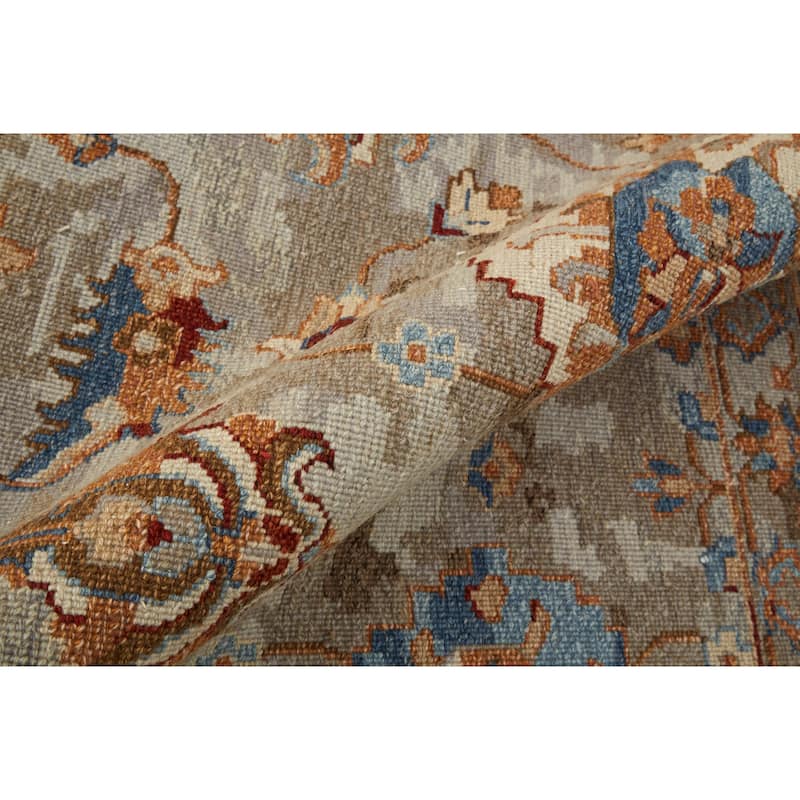 Grand Bazaar Pierson Hand Knotted Floral & Botanical Transitional Area Rug