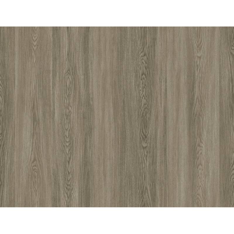 Seabrook Designs All-Over Faux Woodgrain Unpasted Wallpaper - 27 in. W x 27 ft. L - Washed Brown