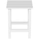 preview thumbnail 14 of 69, POLYTRENDS Laguna All Weather Poly Outdoor Side Table - Square