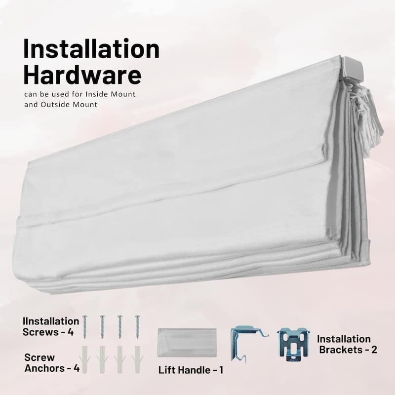 CHICOLOGY Cordless Roman Shades, Privacy Window Blinds for Home