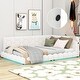 preview thumbnail 2 of 9, Upholstered Full Size Platform Bed with USB Charging Ports and LED Lighting for Modern Comfort and Convenience