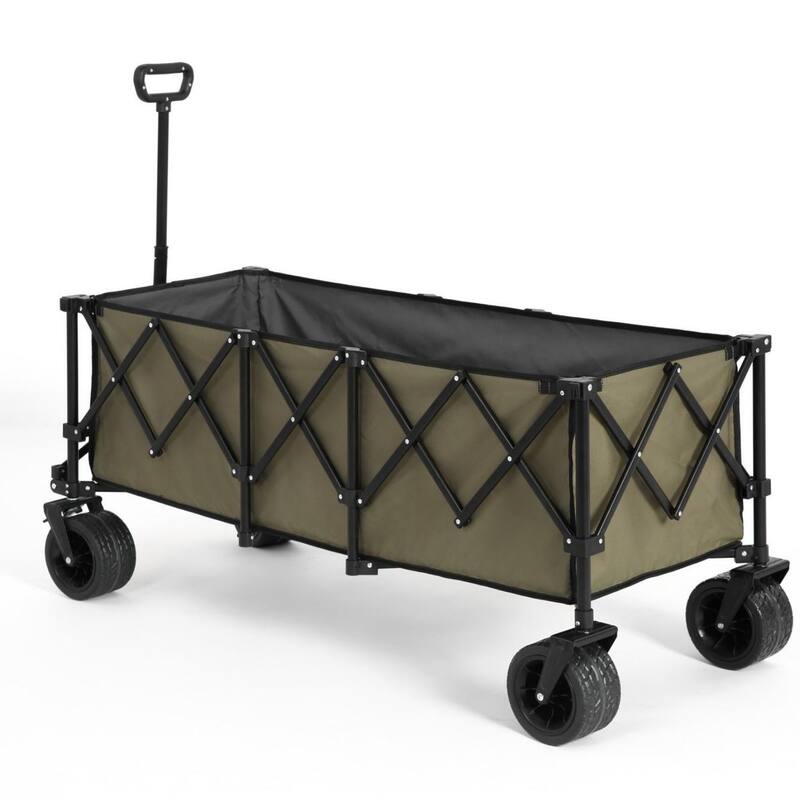 Foldable extension cart - Green