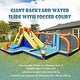 preview thumbnail 8 of 10, Costway Giant Soccer-Themed Inflatable Water Slide Bouncer Splash Pool - See Details
