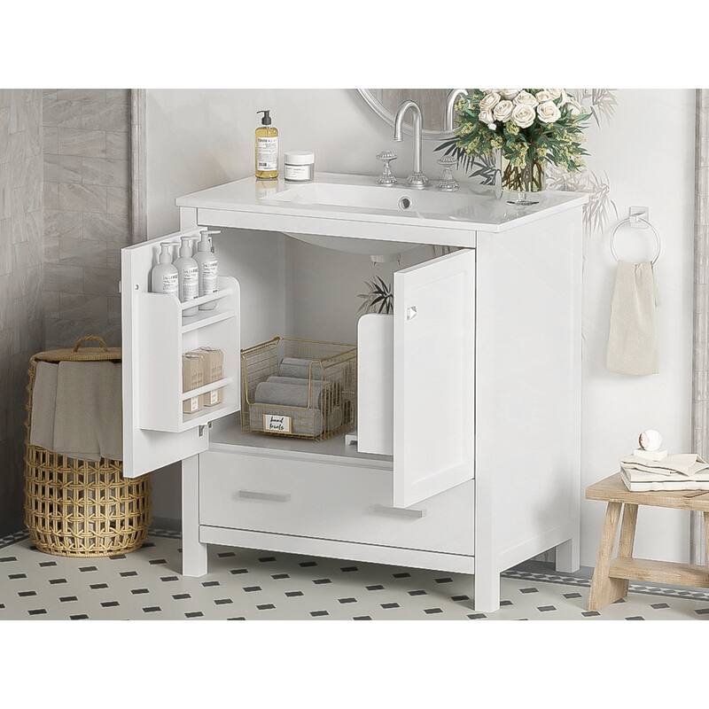 Bathroom Vanity with Single Sink