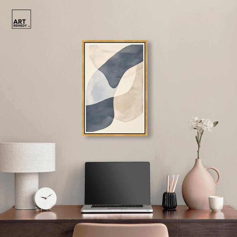 Ovals Canvas by Art Remedy