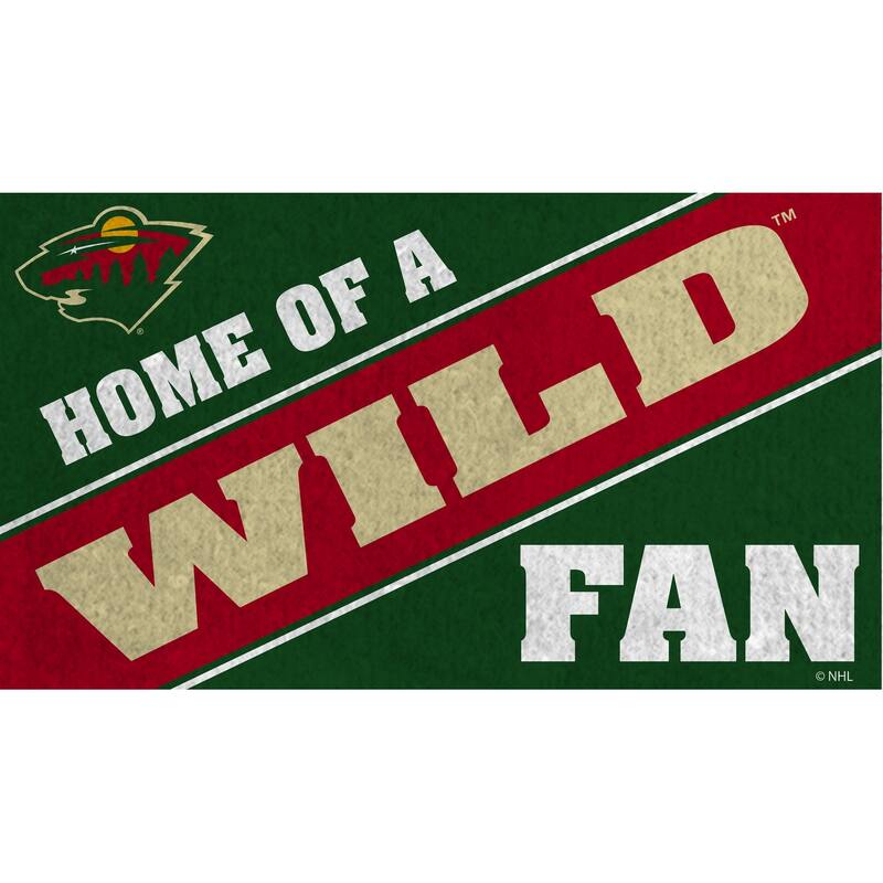 Minnesota Wild PVC Door Mat