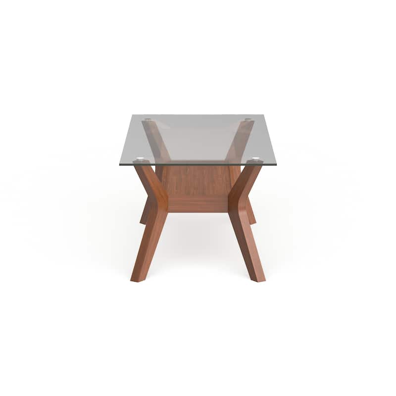 Carson Carrington Kristiansand Walnut Finished Coffee Table