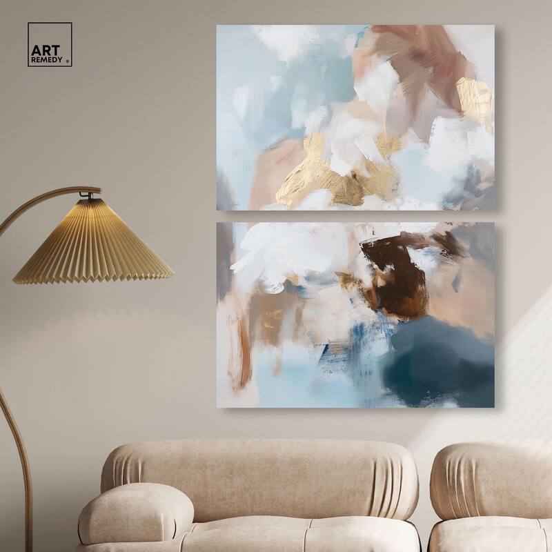 Mother Earth II Canvas Set of 2 by Art Remedy, Gallery Wrapped