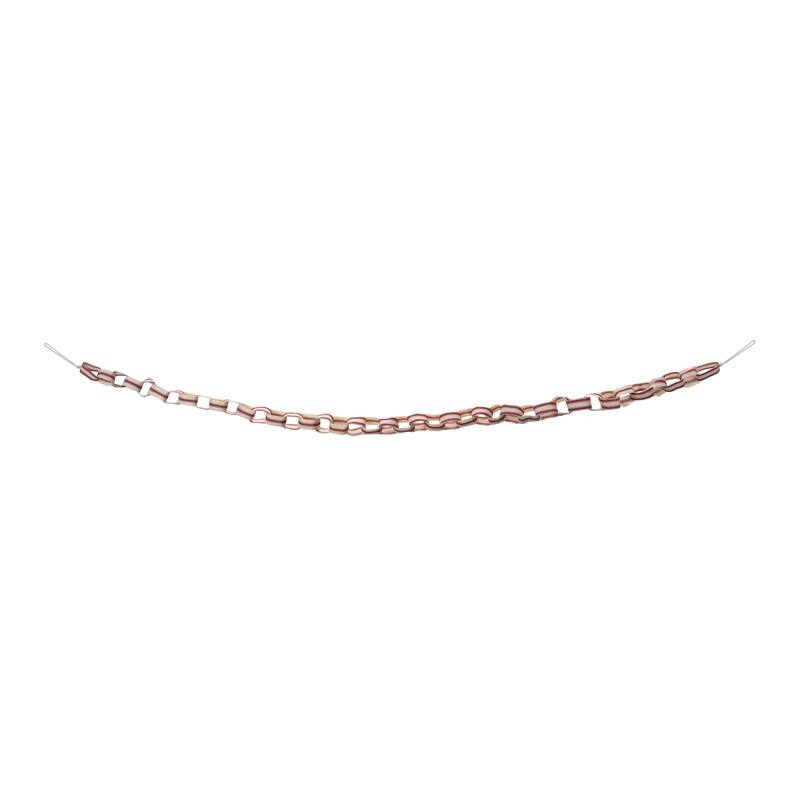 Fabric Chain Garland (Set of 2) - Cream