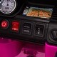 preview thumbnail 9 of 7, 12V Pink Police Car Ride-On for Kids: Parental Remote Control, Siren, Flashing Lights & Music