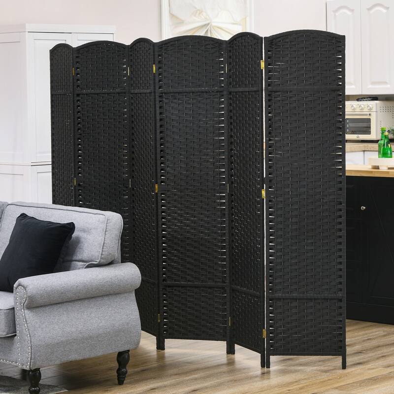 Folding Freestanding Privacy Screen for Home and Office
