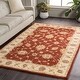 preview thumbnail 8 of 20, Hand-Tufted Isamu Bordered Wool Rug Rust - 8' x 11'