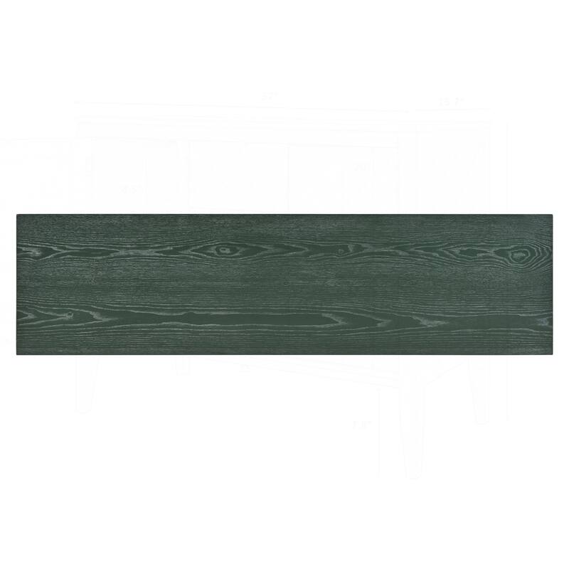 Luxurious 60"L Sideboard with 4 Doors and Rebound Device
