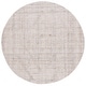 preview thumbnail 12 of 14, SAFAVIEH Handmade Abstract Malve Rug 6' Round - Ivory/Grey - Round