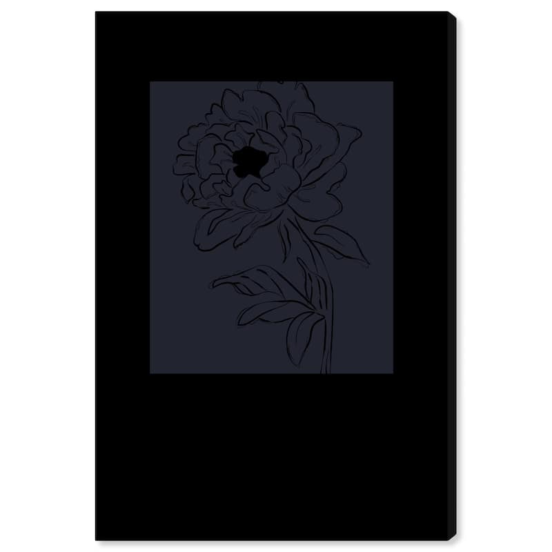Wynwood Studio Canvas Advertising Botanique Collection Poster Black and Tan Modern & Contemporary Wall Art Canvas Print