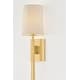 preview thumbnail 9 of 9, Hudson Valley Lighting 1771 Bridgeton 26" Tall Wall Sconce with Raw