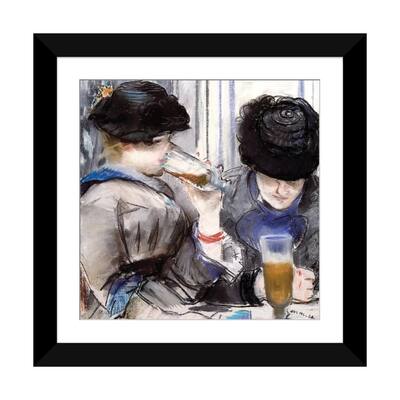 iCanvas "Women Drinking Beer, 1878" by Edouard Manet