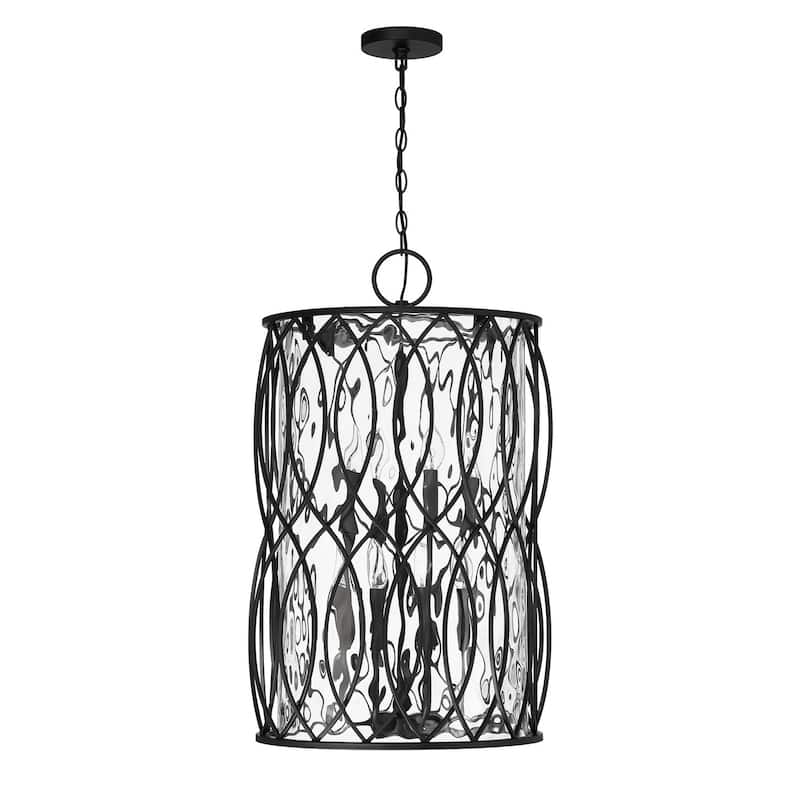 Snowden 8-Light Pendant - Matte Black