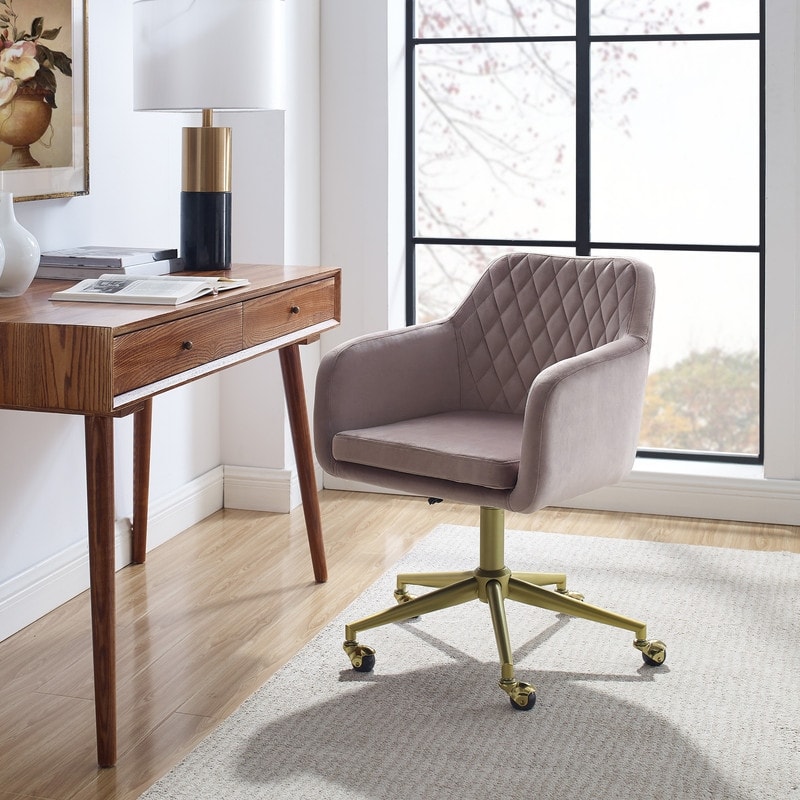 Edith velvet desk chair online