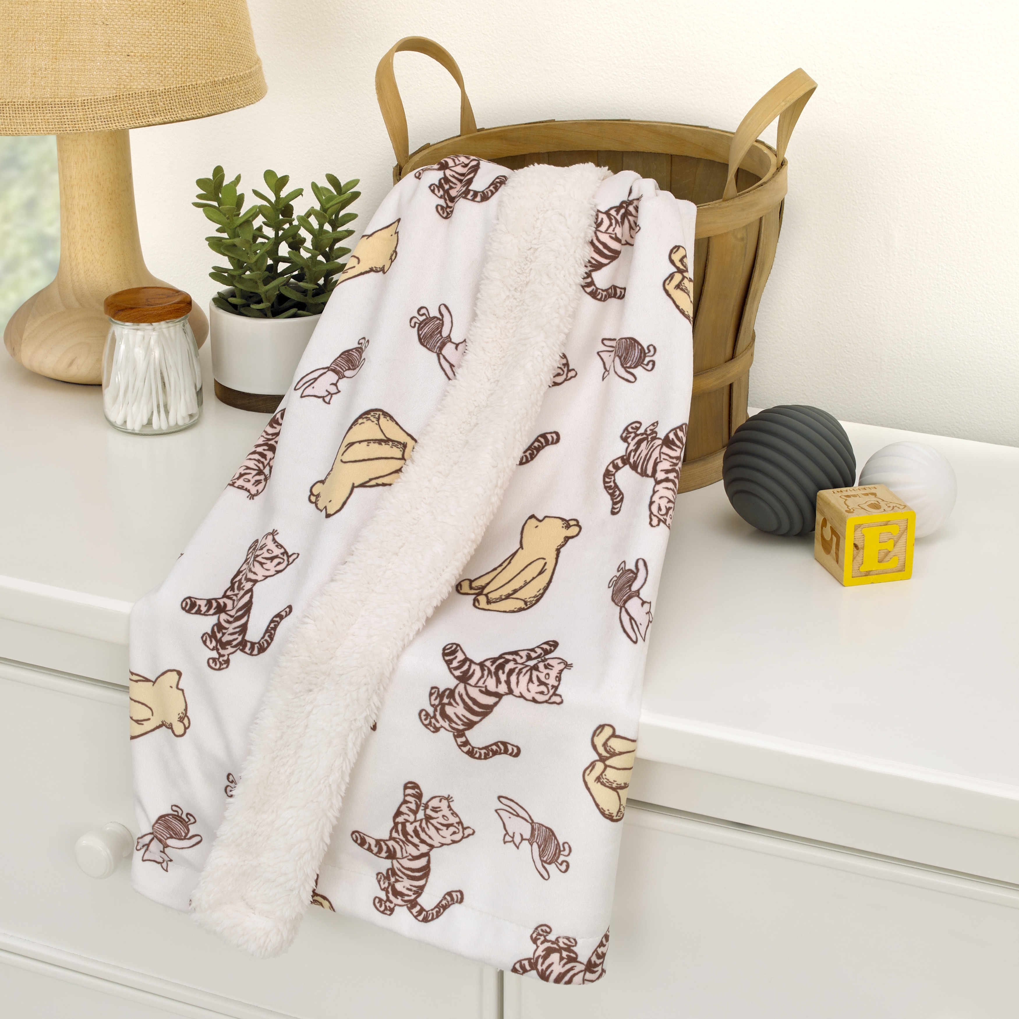 Disney Classic Pooh Hunny Fun with Piglet Baby Blanket Bed Bath Beyond 40576252