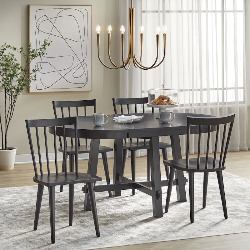 Lifestorey Edmonton Round Extension Dining Table