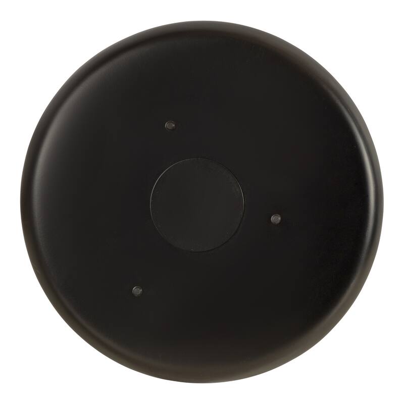 Kate and Laurel Laranya Tiered Round Decorative Tray - 12x12x15