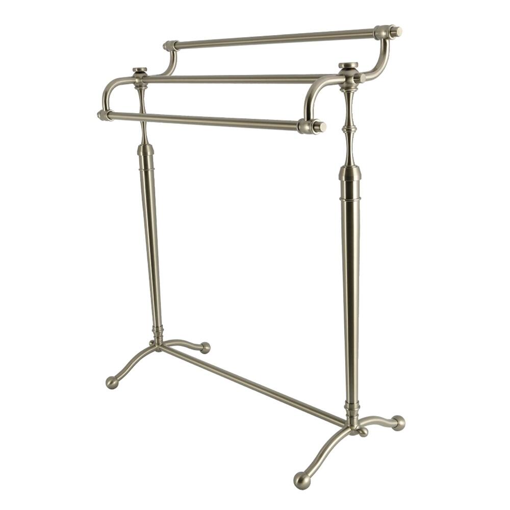 Kingston Brass Warwick 28" Freestanding Pedestal 3-Tier Towel Rack
